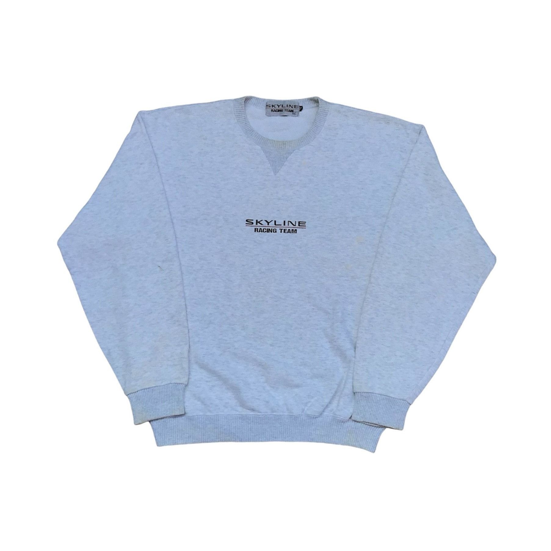 Vintage Vintage 90s Skyline Racing Team Sweatshirt Size M Size US M / EU 48-50 / 2 - 2 Thumbnail