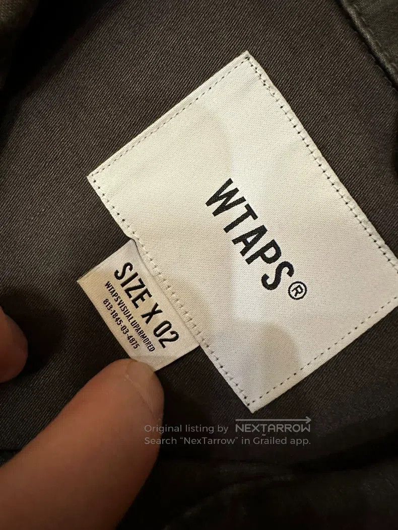 Wtaps Wtaps Dark camouflage four-pocket jacket shirt coat Size US M / EU 48-50 / 2 - 7 Thumbnail