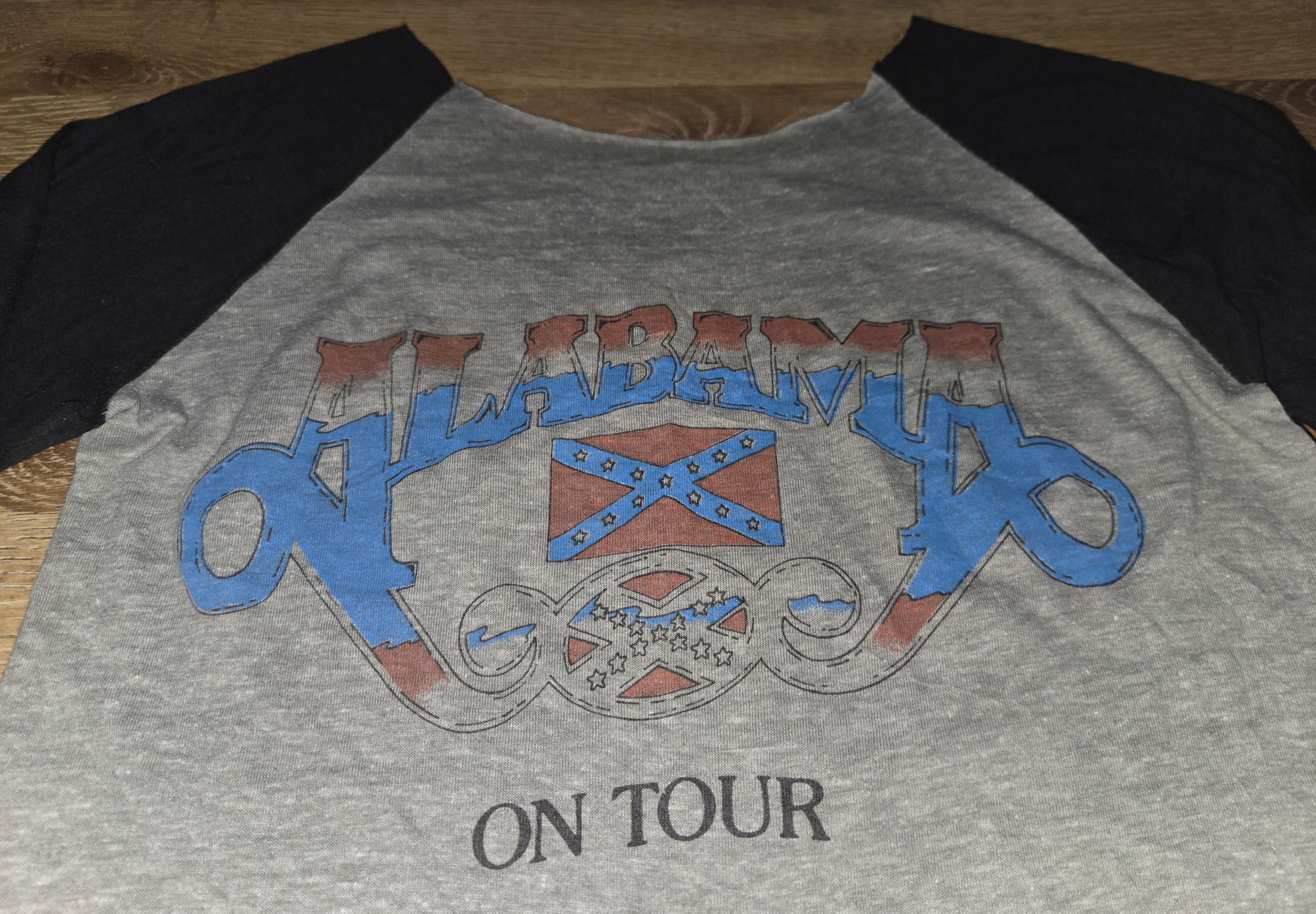 Band Tees True Vintage 80s Country Rock Band Alabama On Tour T Shirt Size S / US 4 / IT 40 - 5 Thumbnail