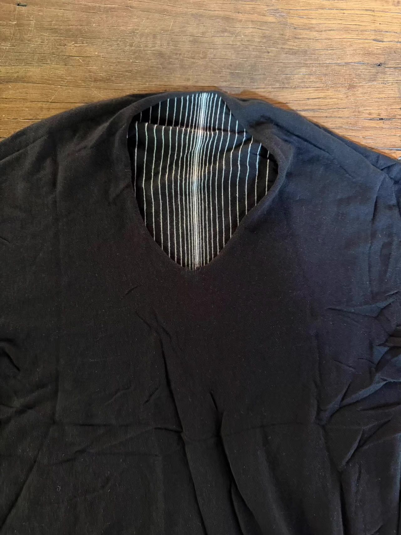 Label Under Construction Label Under Construction black Ray short‑sleeve top Ｑ25 Size US XS / EU 42 / 0 - 3 Thumbnail