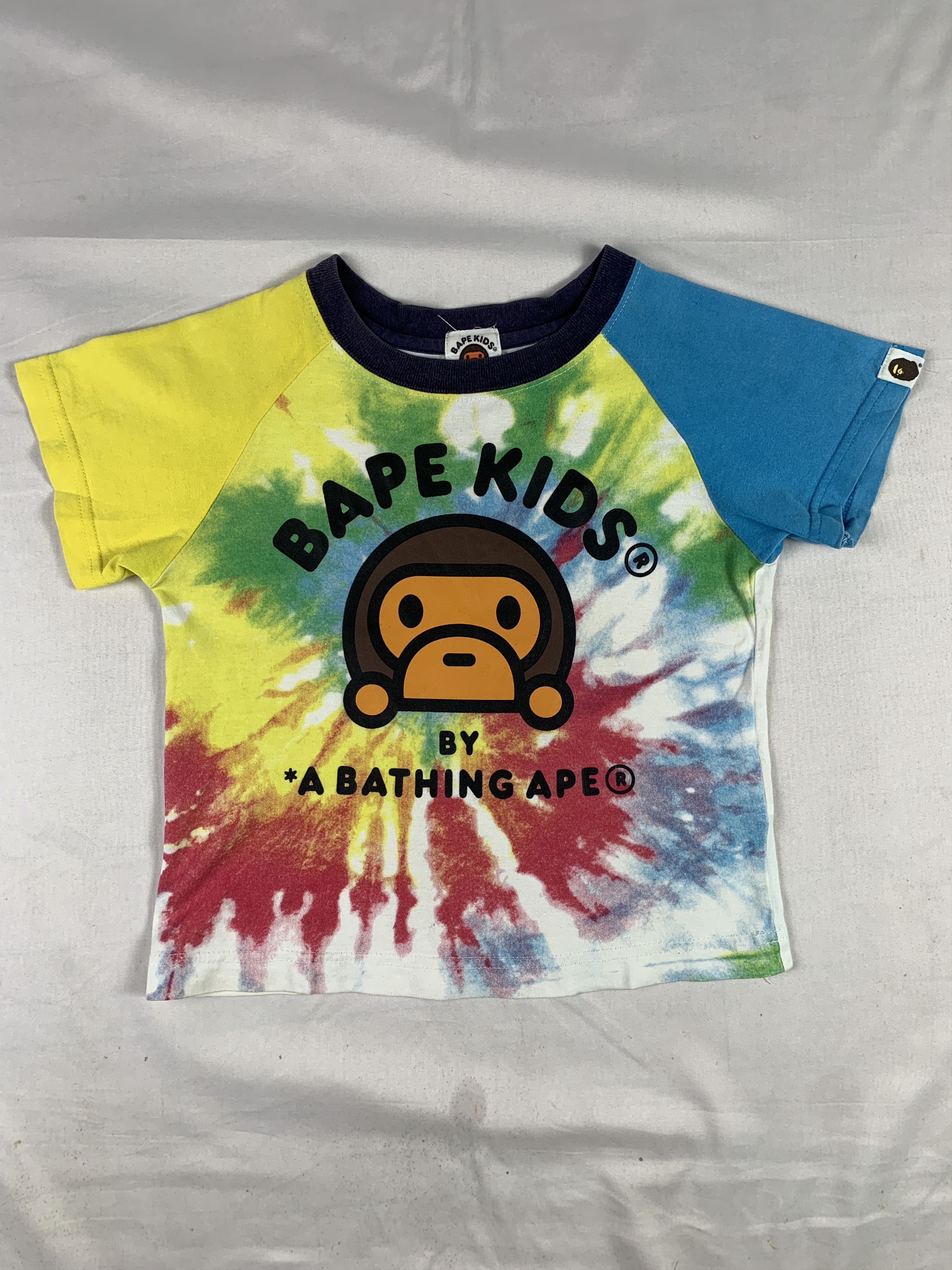 Bape A Bathing Ape Tie-Dye Baby Tee (XS) Size XS / US 0-2 / IT 36-38 - 1 Thumbnail