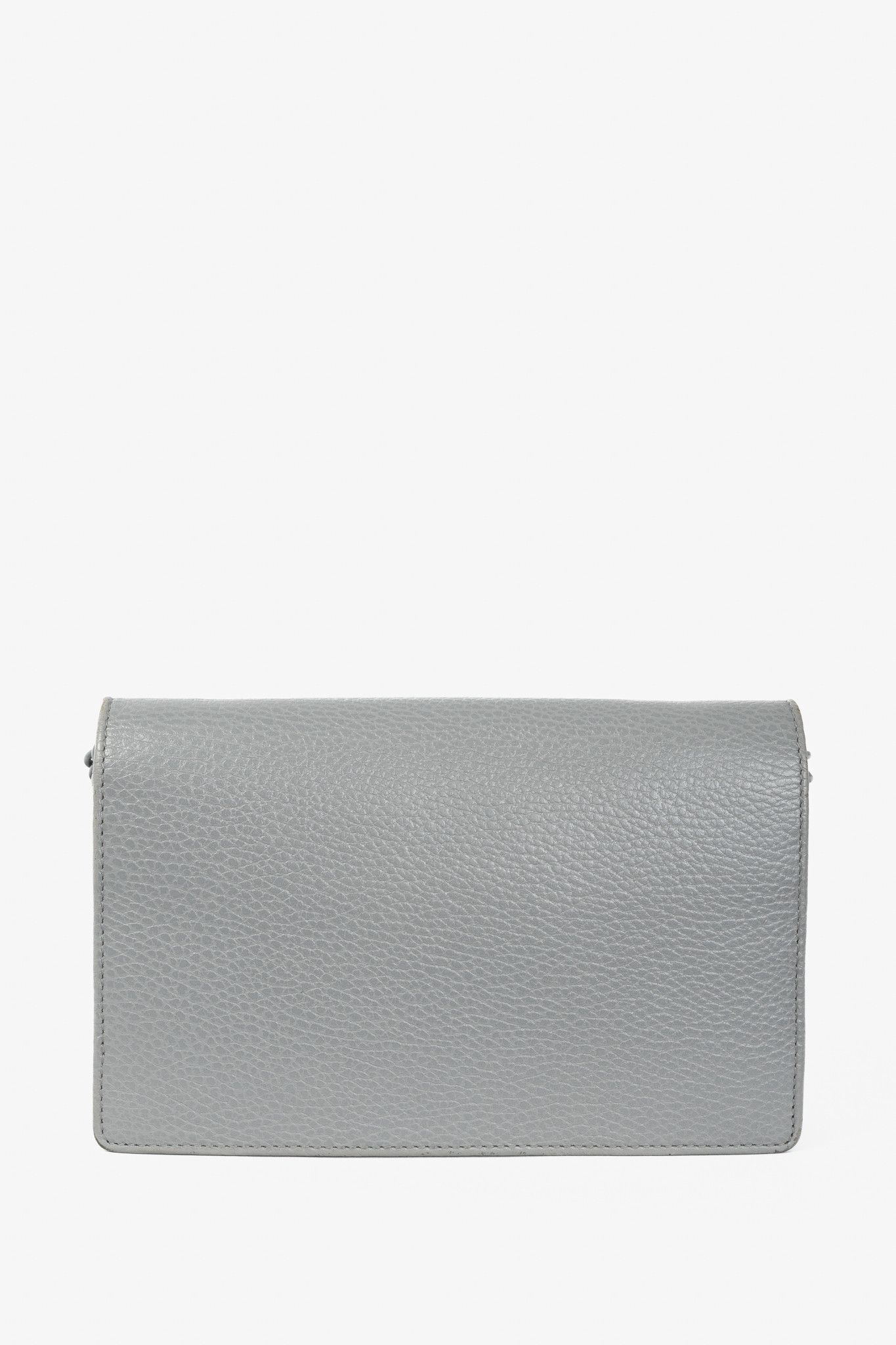 Gucci Gucci Marmont Grey Leather GG Wallet-on-Chain Size ONE SIZE - 4 Thumbnail