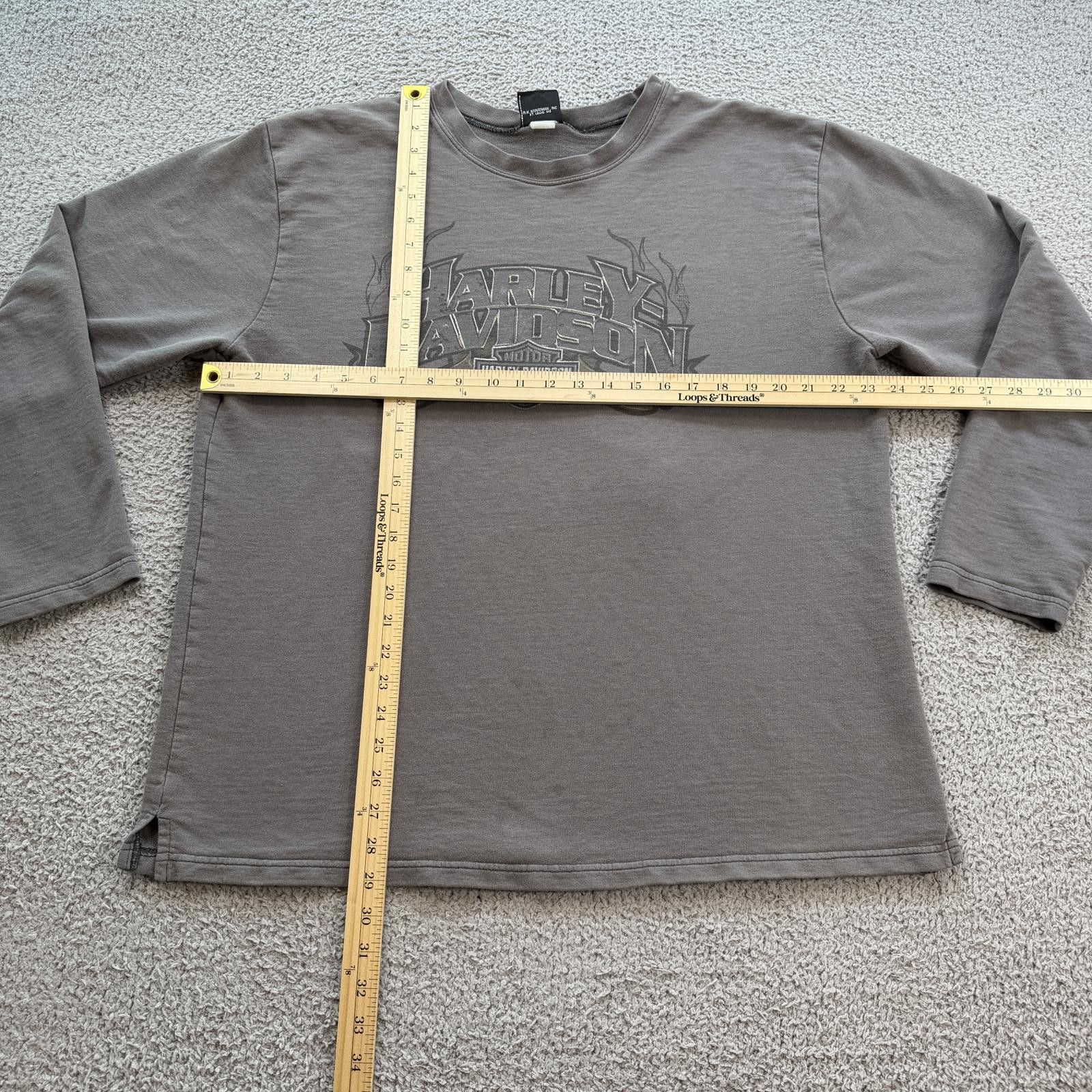 Harley Davidson Harley Davidson Long Sleeve Shirt Spitzies Saratoga Springs Size US XL / EU 56 / 4 - 3 Thumbnail