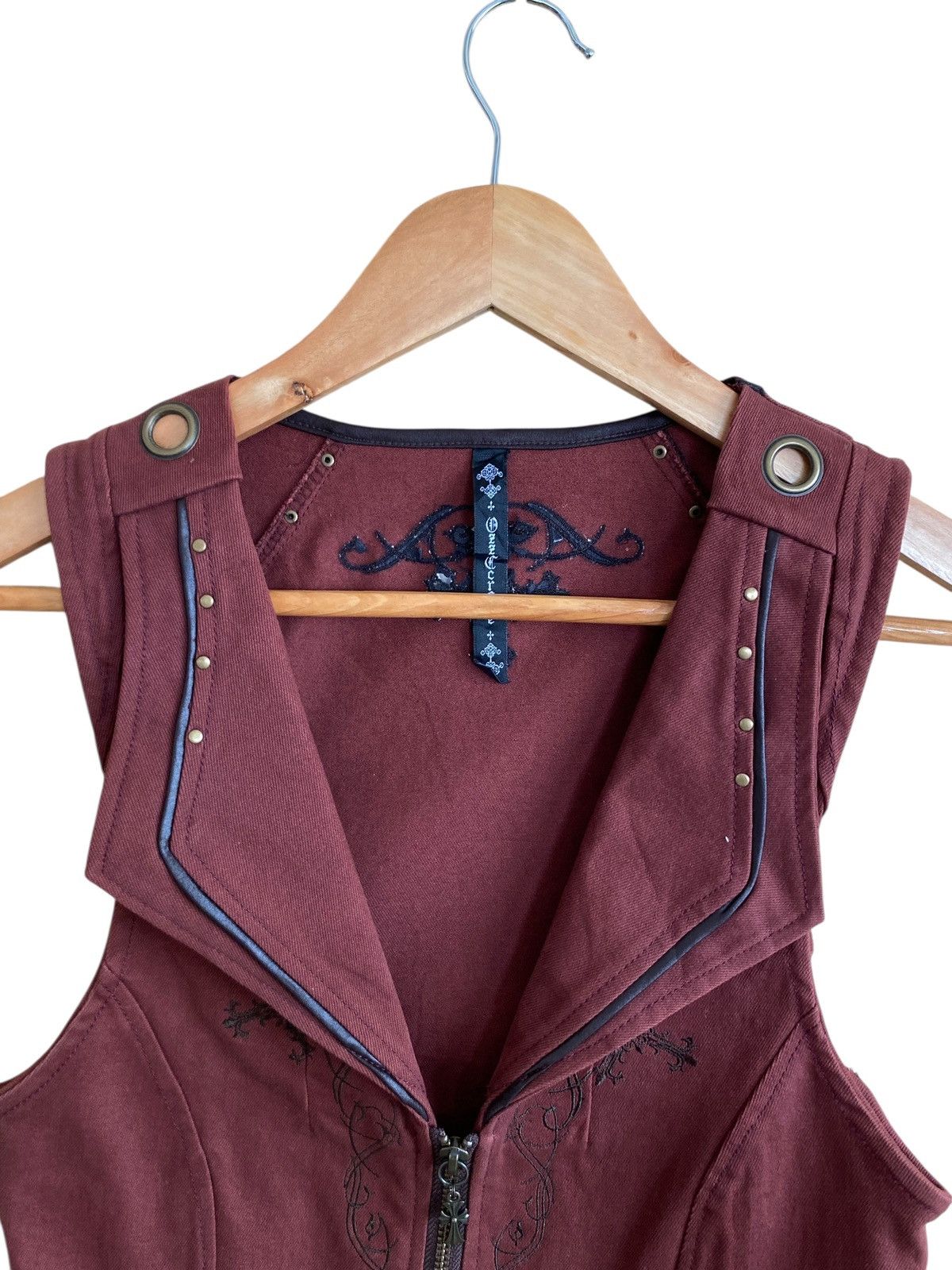 Le Grande Bleu (L.G.B.) Very Rare Vintage Japanese Brand Ozzo Croce Vests 1990s Size US S / EU 44-46 / 1 - 3 Thumbnail