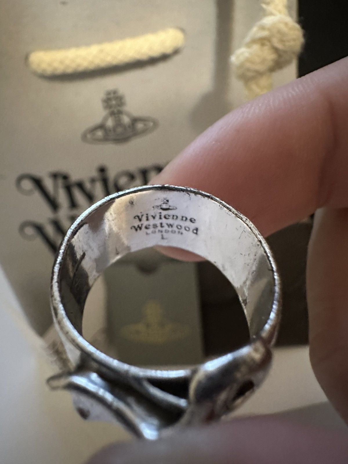 Vivienne Westwood Vivienne Westwood Belt Ring Size ONE SIZE - 2 Thumbnail