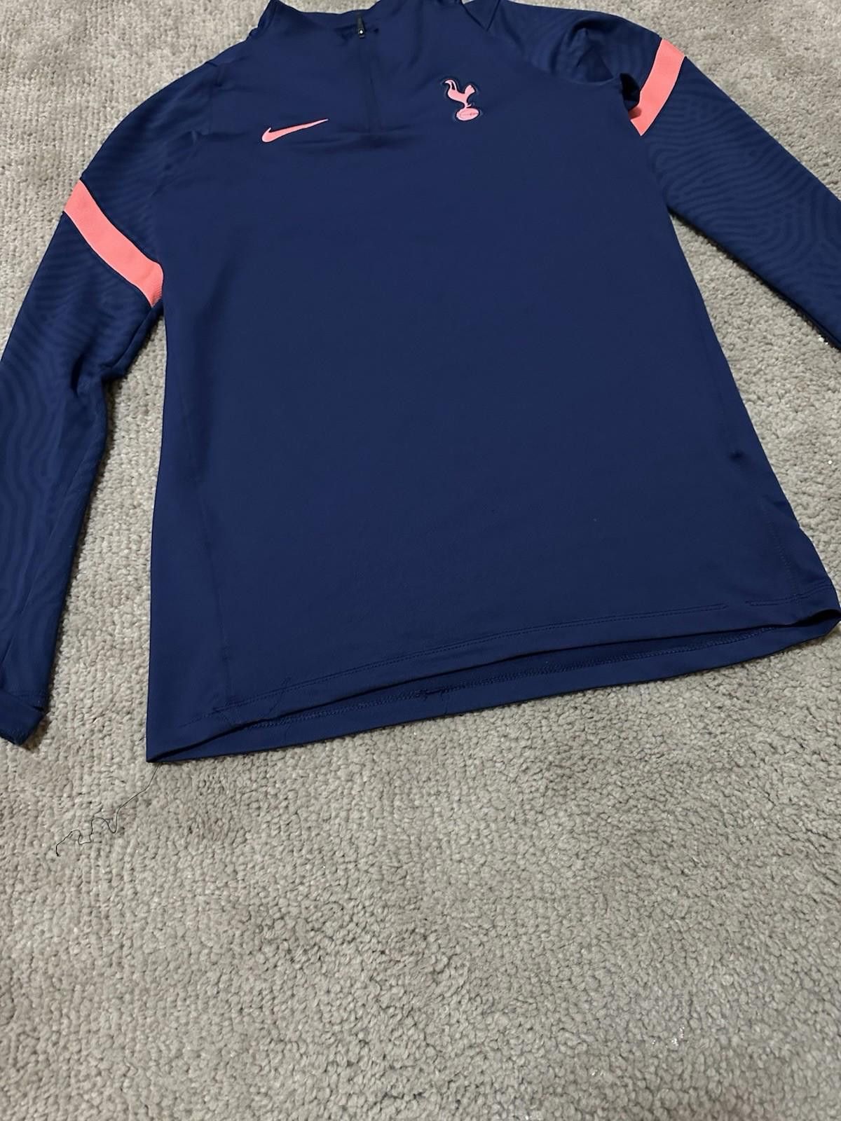 Nike 2020-21 Tottenham Nike 1/4 Zip Football Soccer Drill Top SzS Size US S / EU 44-46 / 1 - 3 Thumbnail