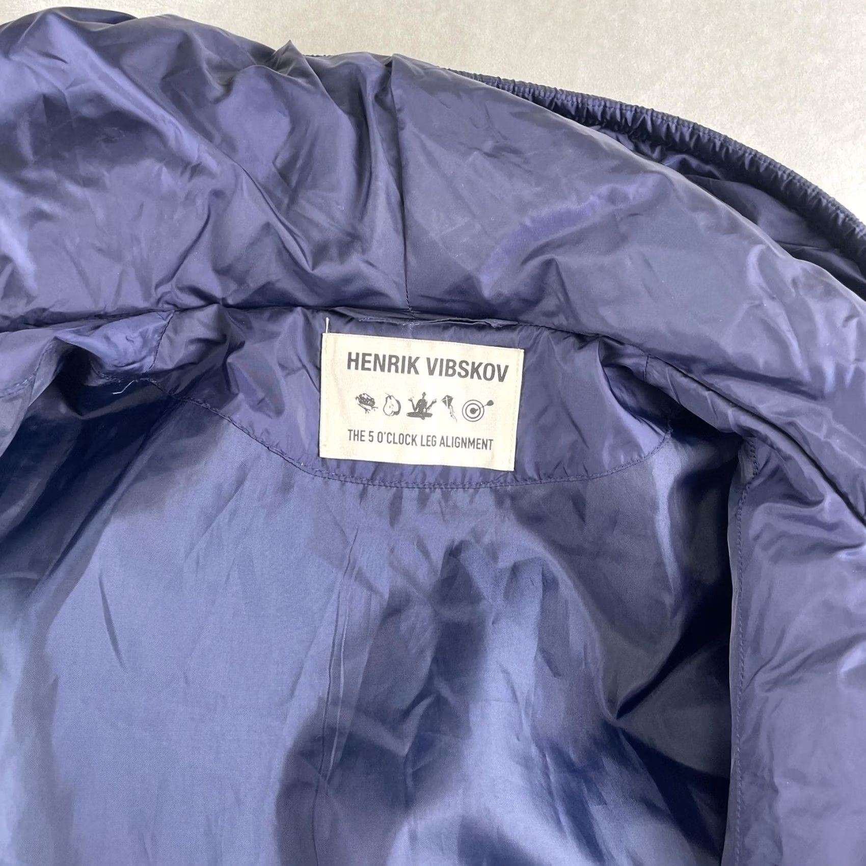 Henrik Vibskov Henrik Vibskov Jacket M Navy Quilted Parka Fall Thermore Puffer AW17-M616 BF Mens Size US M / EU 48-50 / 2 - 7 Thumbnail