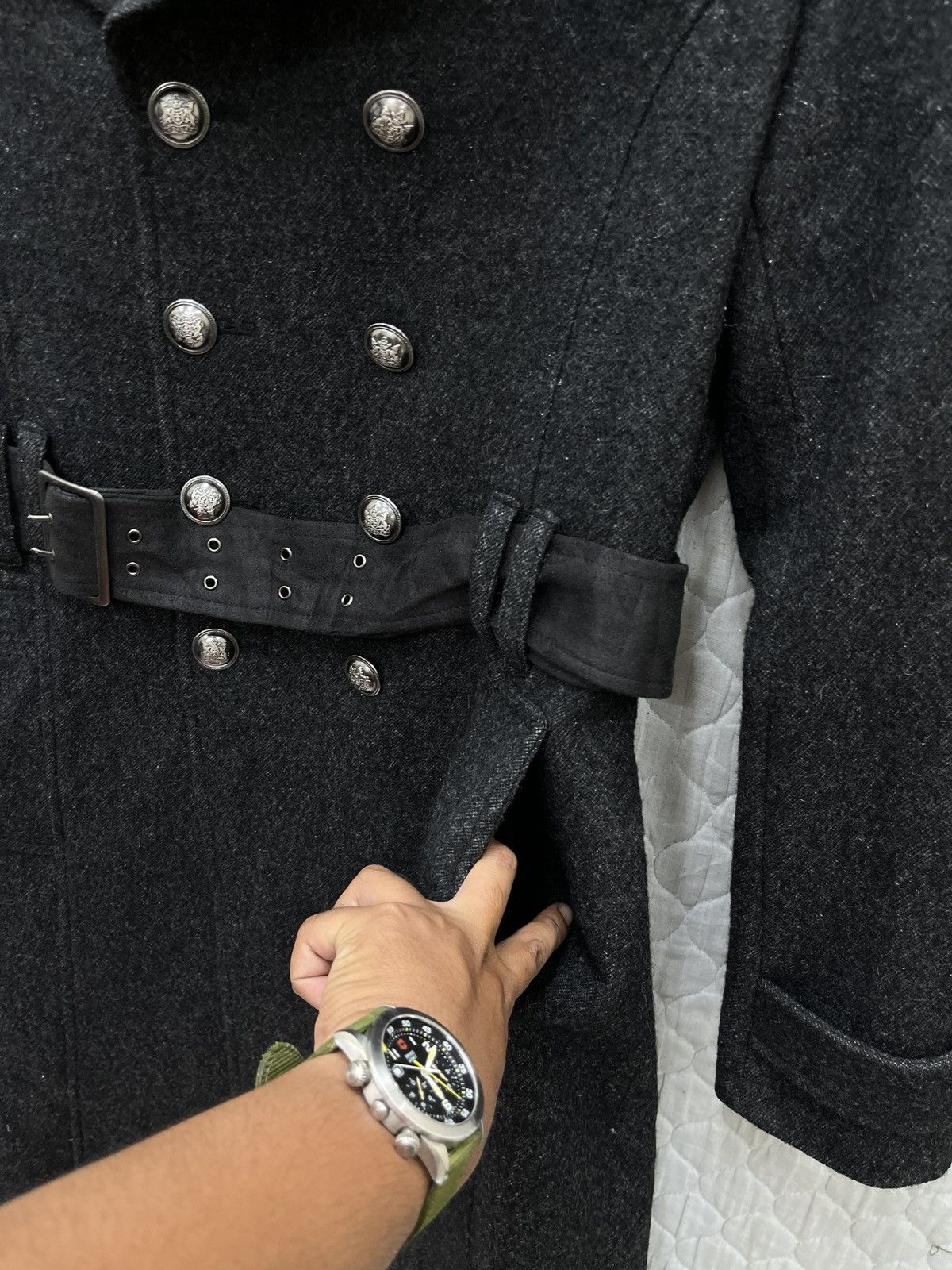 Morgan Homme 🔥🔥🔥STEALS MORGAN HOMME DE TOI BELT JACKET Size S / US 4 / IT 40 - 12 Thumbnail