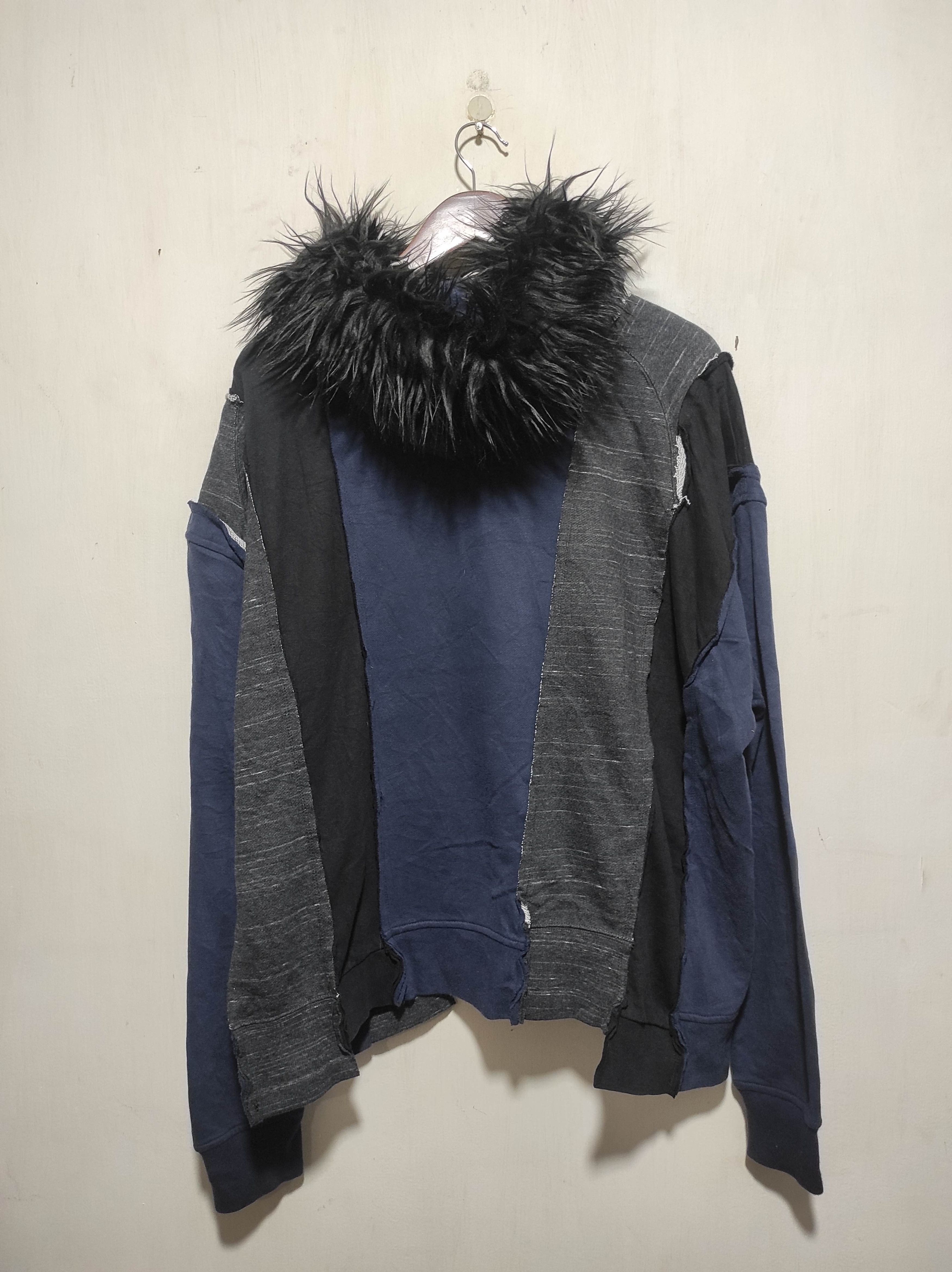 Gap GAP Patchwork Fur hoodie ifsix LGB style Size US L / EU 52-54 / 3 - 9 Thumbnail