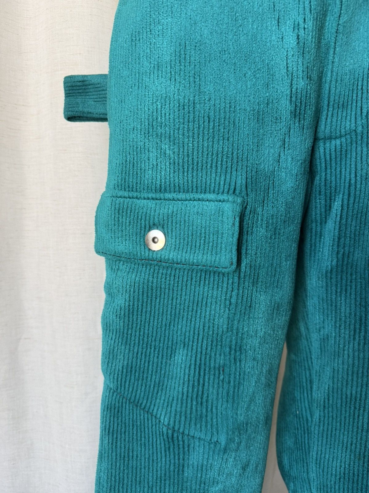 Bottega Veneta Bottega Veneta relaxed turquoise trousers Size US 44 / EU 60 - 2 Thumbnail