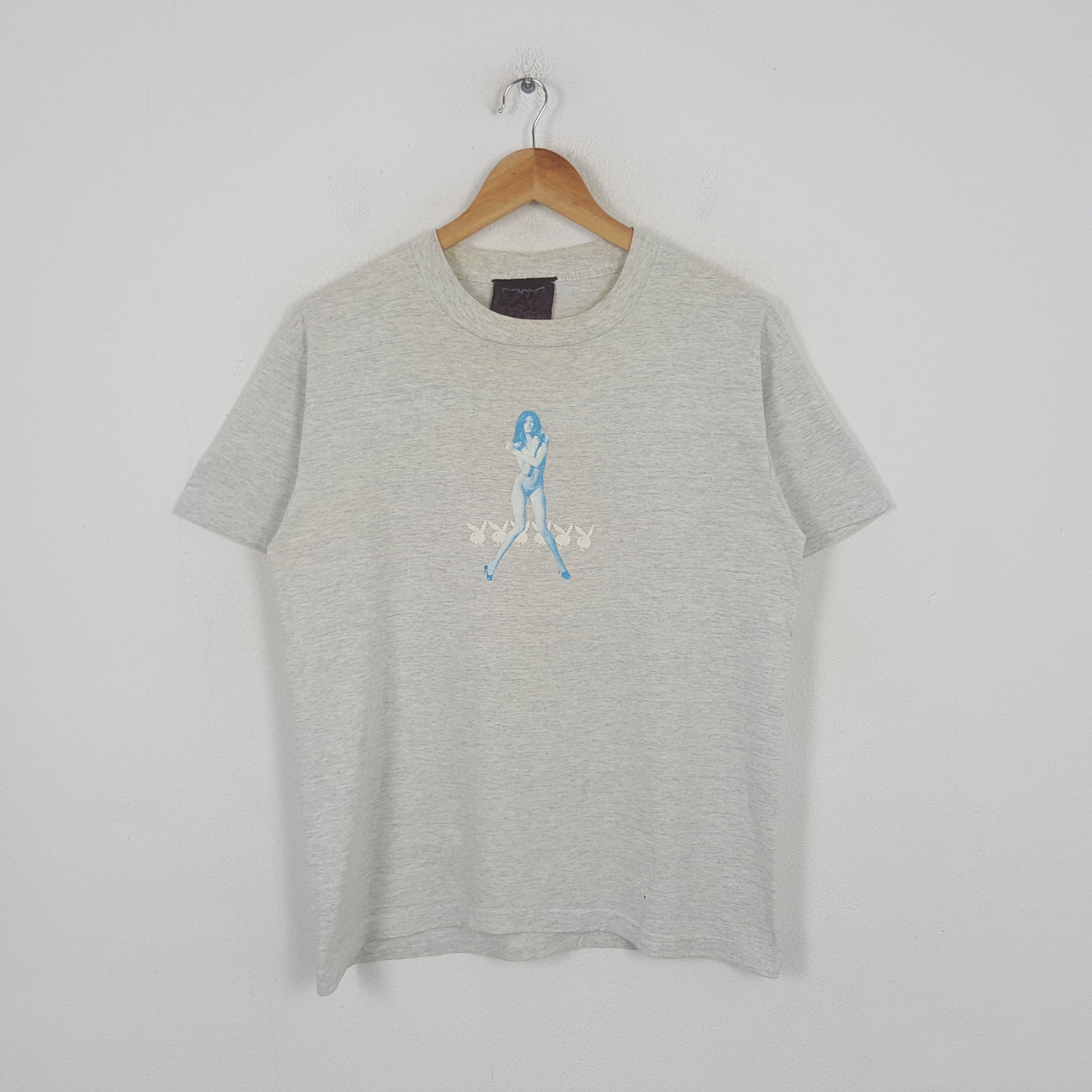 Playboy Vintage Playboy Woman Naked Art Tshirt RR2 Size US M / EU 48-50 / 2 - 1 Thumbnail