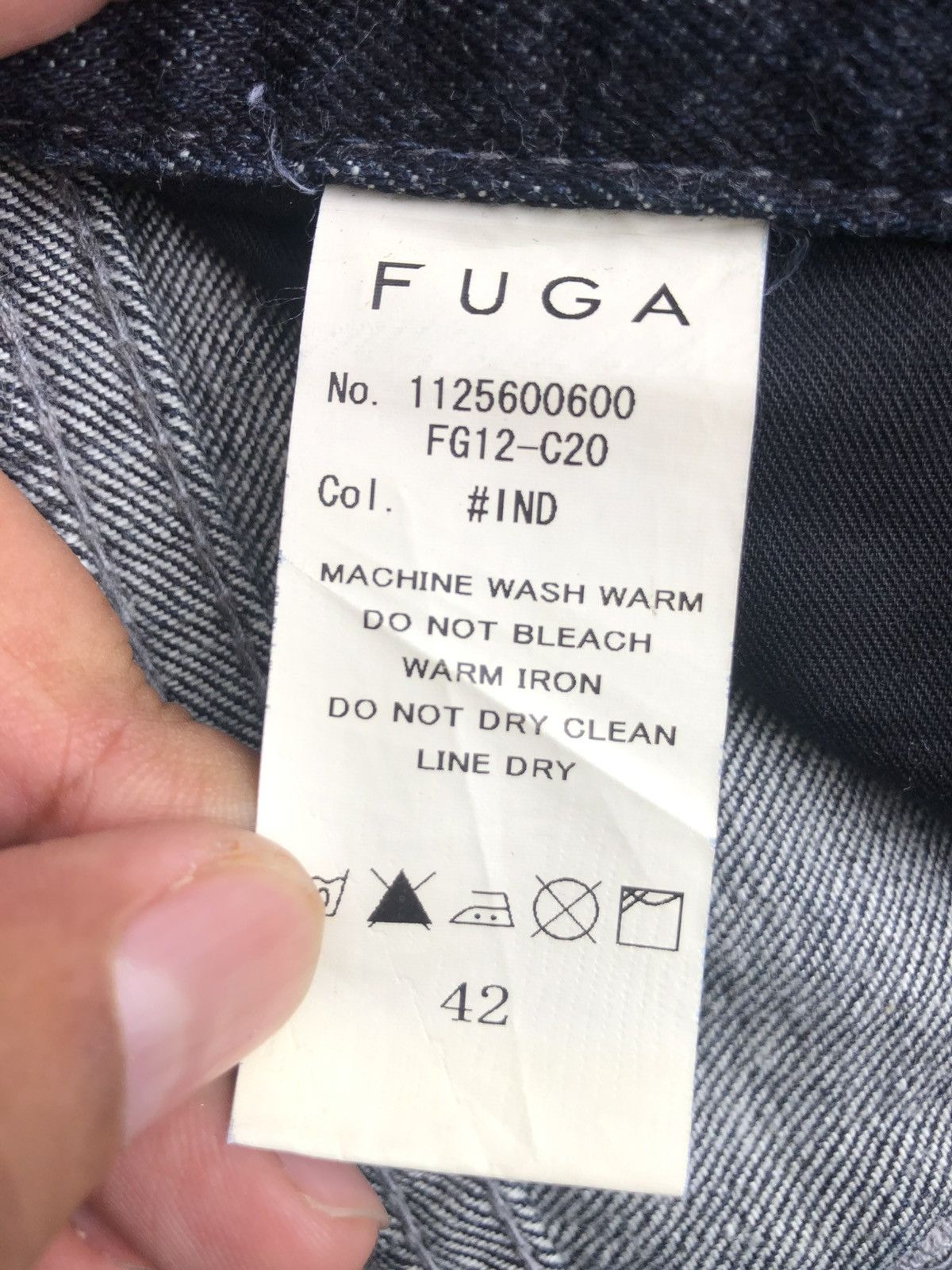 GOSTAR DE FUGA Japanese Fuga Distressed Jeans Slim Size US 30 / EU 46 - 20 Thumbnail