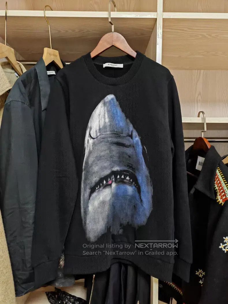 Givenchy Givenchy Shark Hoodie Size US XS / EU 42 / 0 - 1 Thumbnail