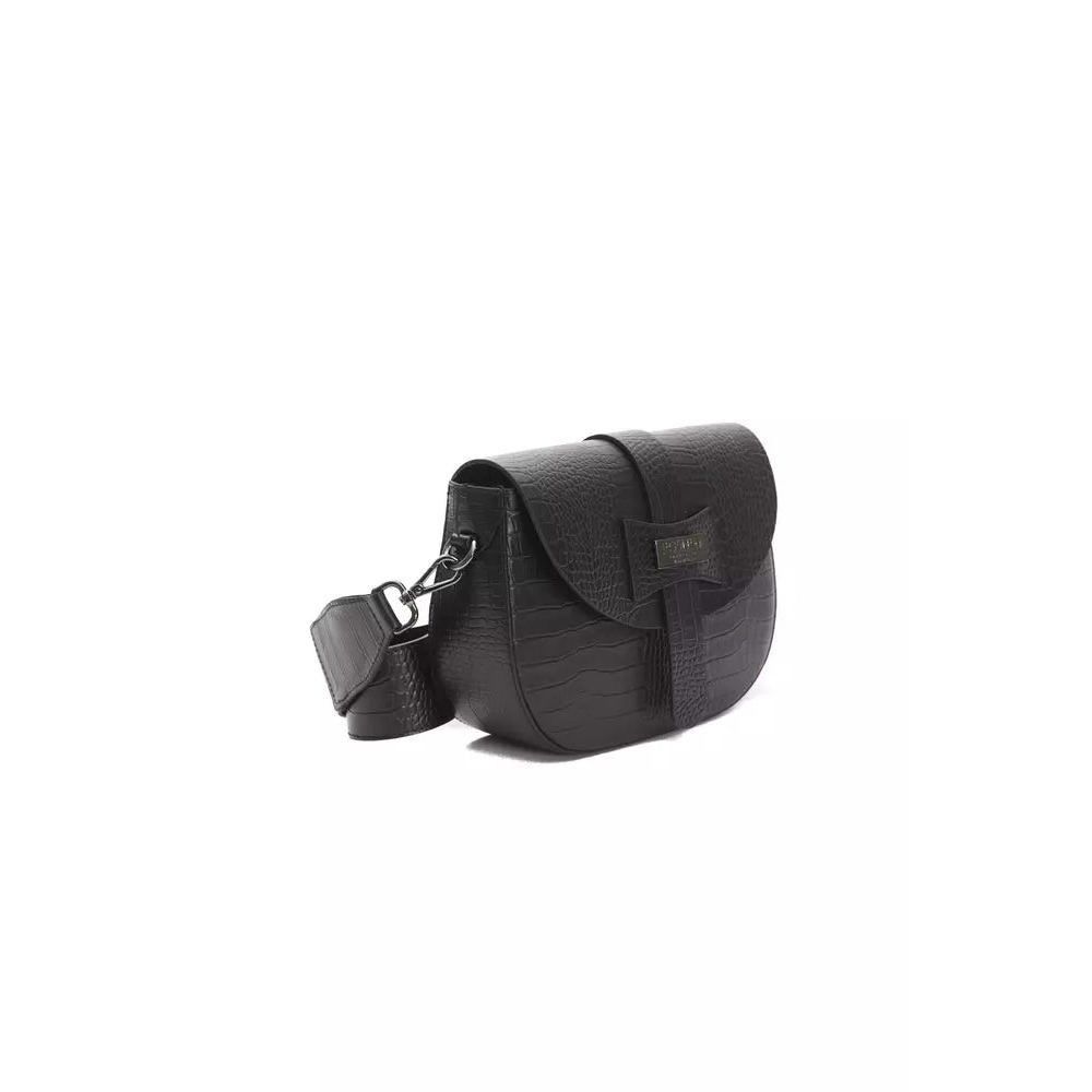 Other Pompei Donatella Black Leather Crossbody Bag Size ONE SIZE - 2 Thumbnail