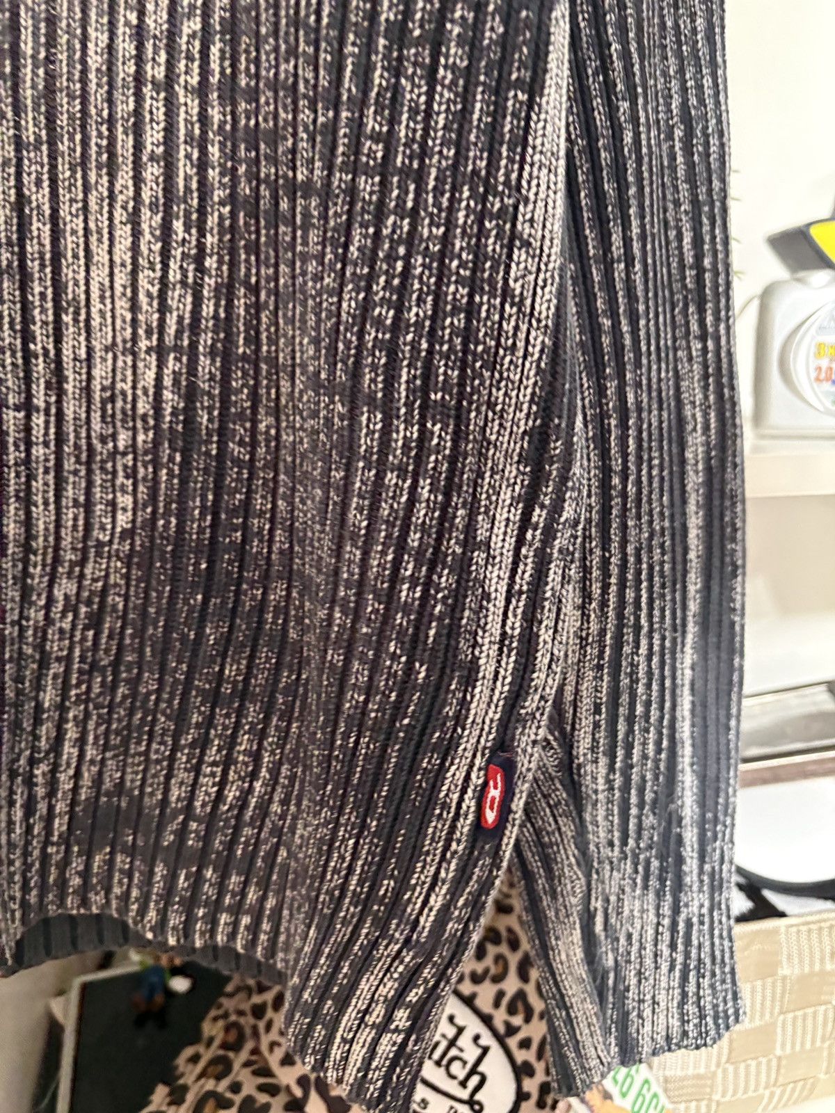 Diesel Diesel Knit Sweater Vintage 90s Spellout Logo Washed Hype Size US XL / EU 56 / 4 - 4 Thumbnail