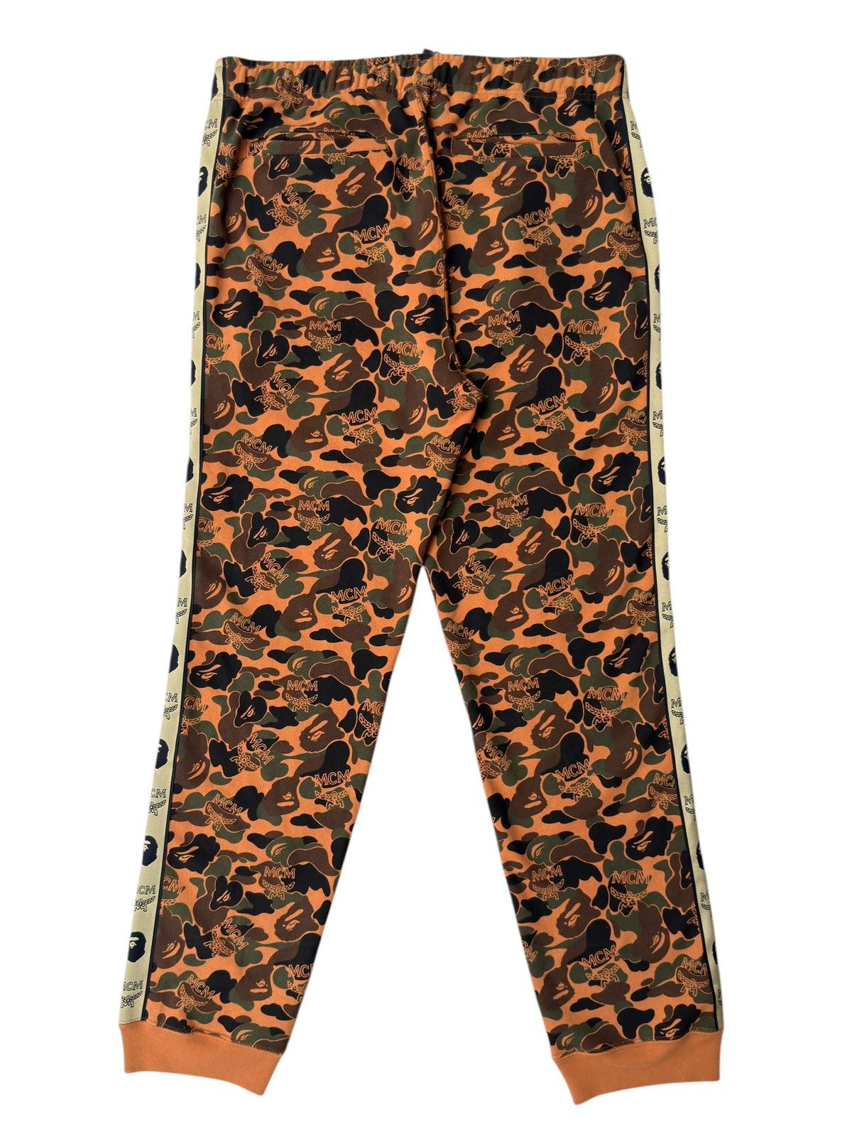 Bape × MCM BAPE x MCM Camo Track Sweatpants Size US 34 / EU 50 - 2 Thumbnail
