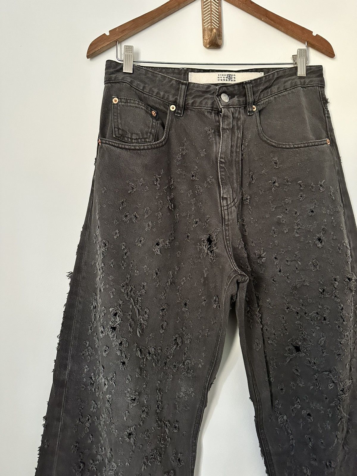 Maison Margiela Maison Margiela MM6 Denim Size US 27 - 3 Thumbnail