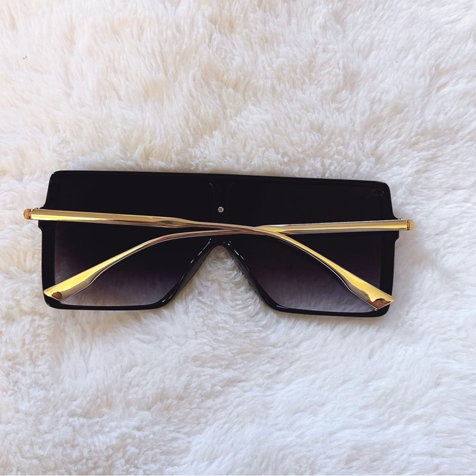 Other Ariel Black & Clear Rectangle Full Frame Sunglasses Size ONE SIZE - 8 Thumbnail