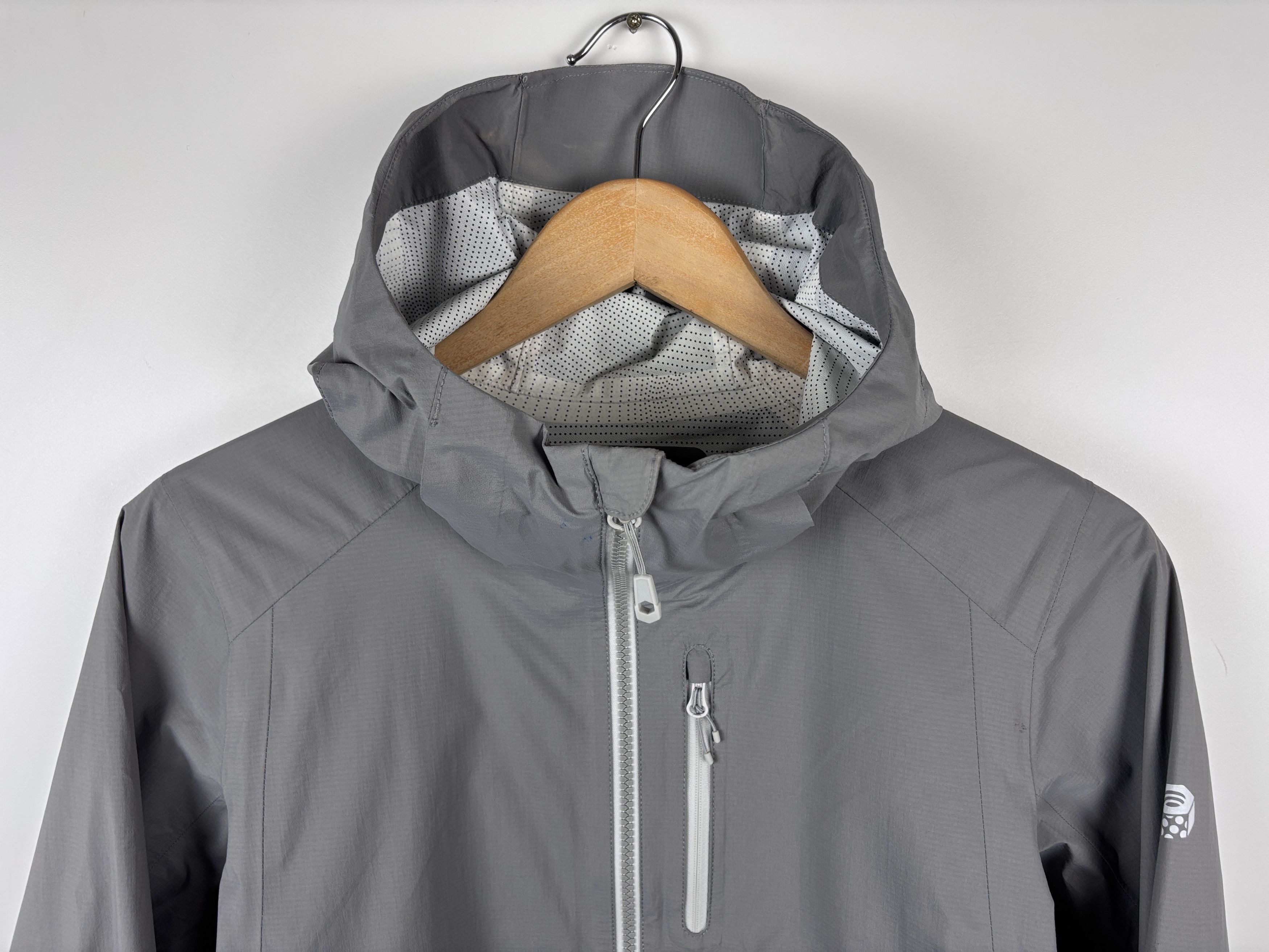 Mountain Hardwear Mountain Hardwear VaporDry Rain Jacket Waterproof Gray S Size S / US 4 / IT 40 - 2 Thumbnail