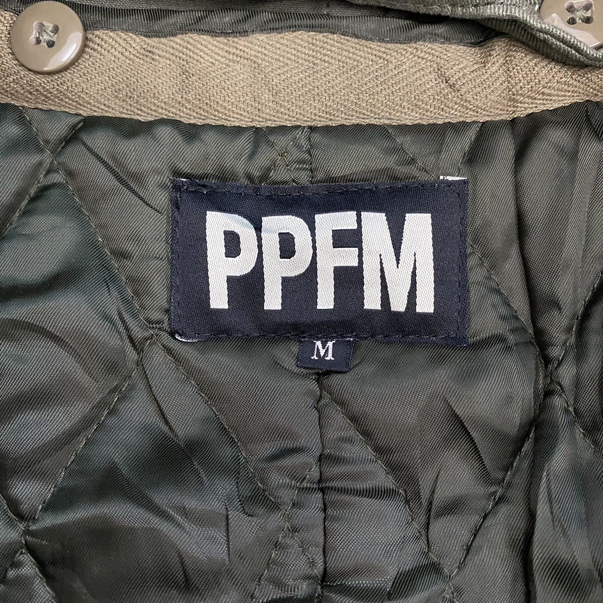 PPFM PPFM Japanese Punk Brand Multi Pockets Khaki Jeans Jacket Size US M / EU 48-50 / 2 - 4 Thumbnail