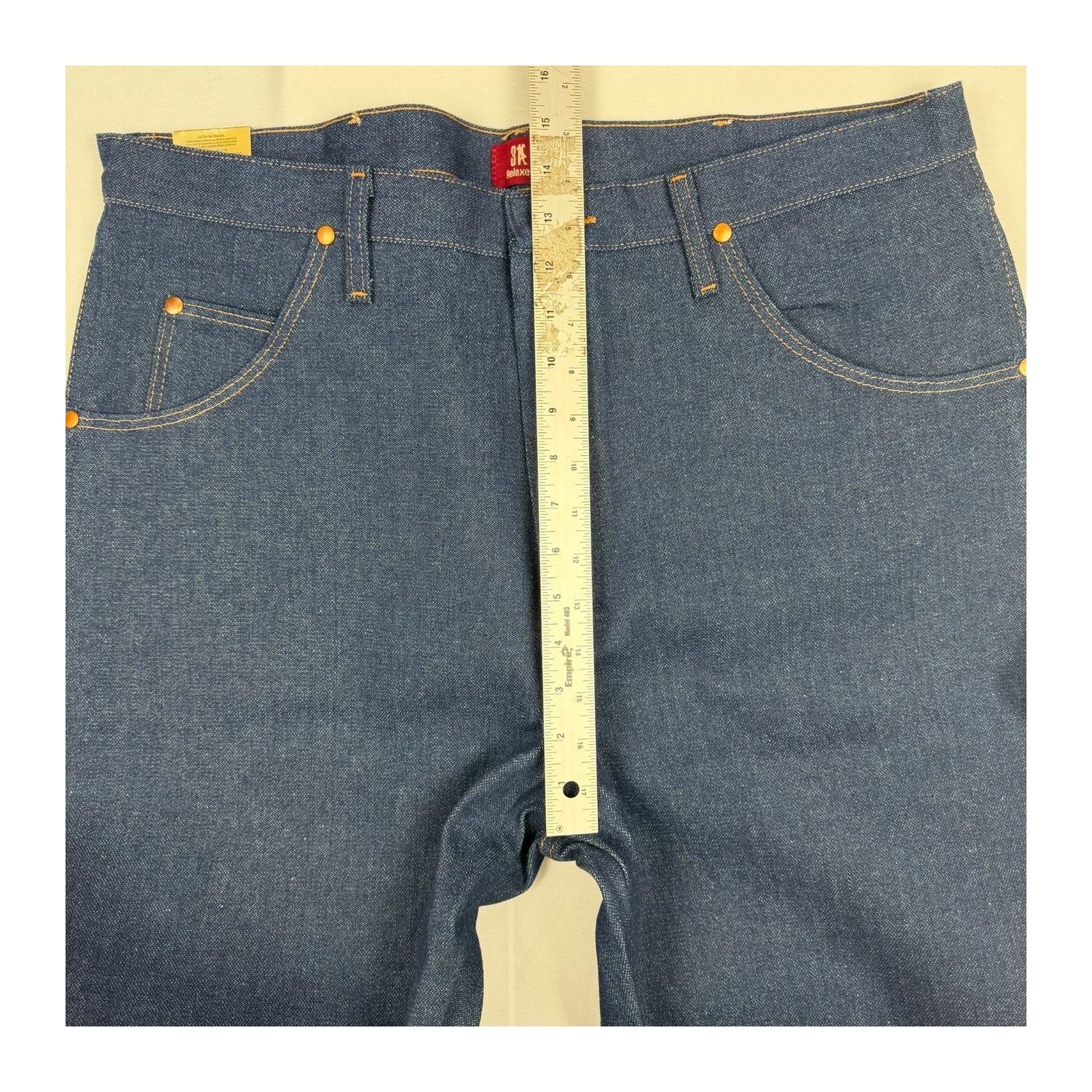 Wrangler Wrangler Relaxed Fit 38x34 Men's Denim Jeans 31MWZDN Rigid Size US 38 / EU 54 - 4 Thumbnail