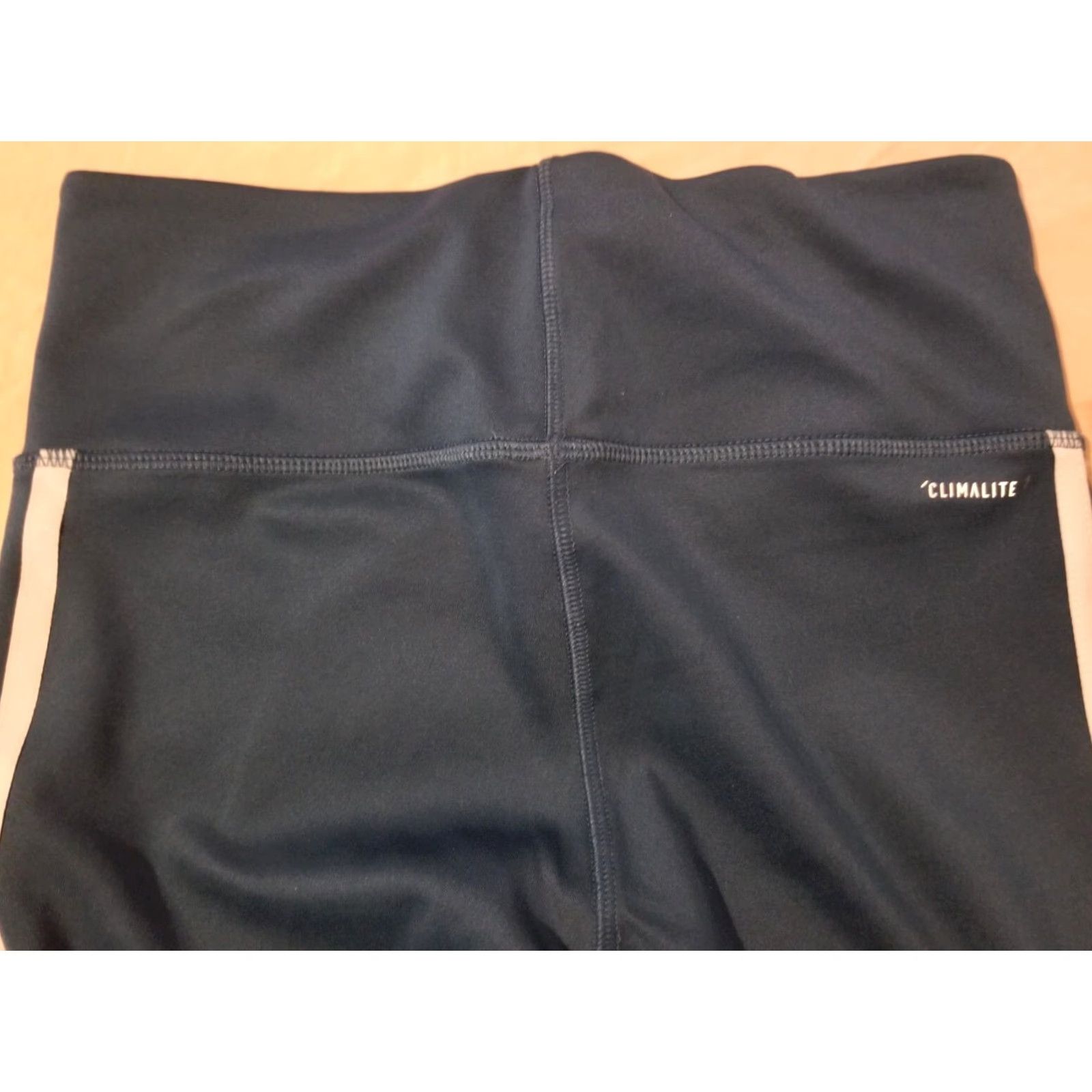 Adidas Womens adidas Pants S Small Green Athletic Leggings Size 28" / US 6 / IT 42 - 3 Thumbnail