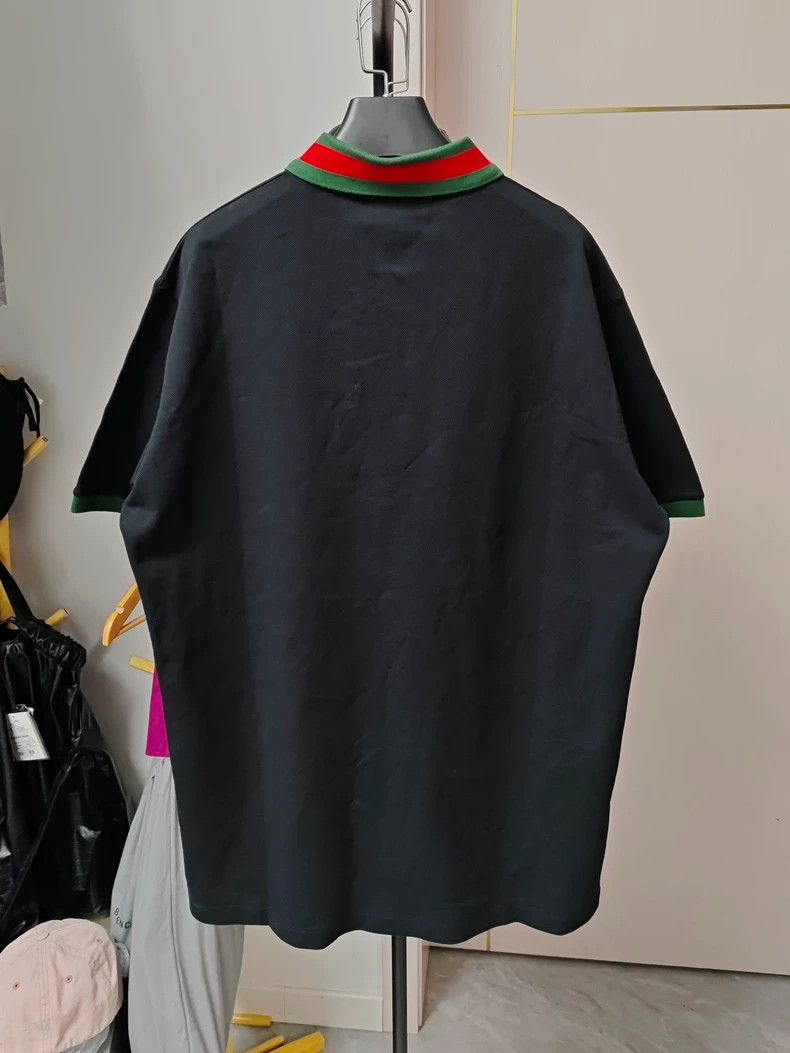 Gucci GucciSS23 Gucci Lido Solid Color Webbing Pullover Short Sle Size US XL / EU 56 / 4 - 2 Thumbnail