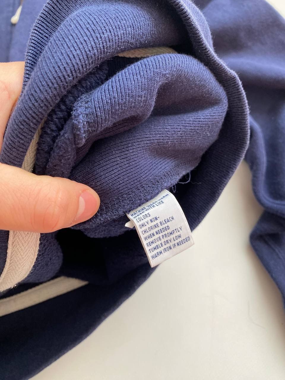 Polo Ralph Lauren × Vintage Vintage Polo Ralph Lauren Y2K Zip UP Hoodie Faded Size US XXL / EU 58 / 5 - 4 Thumbnail