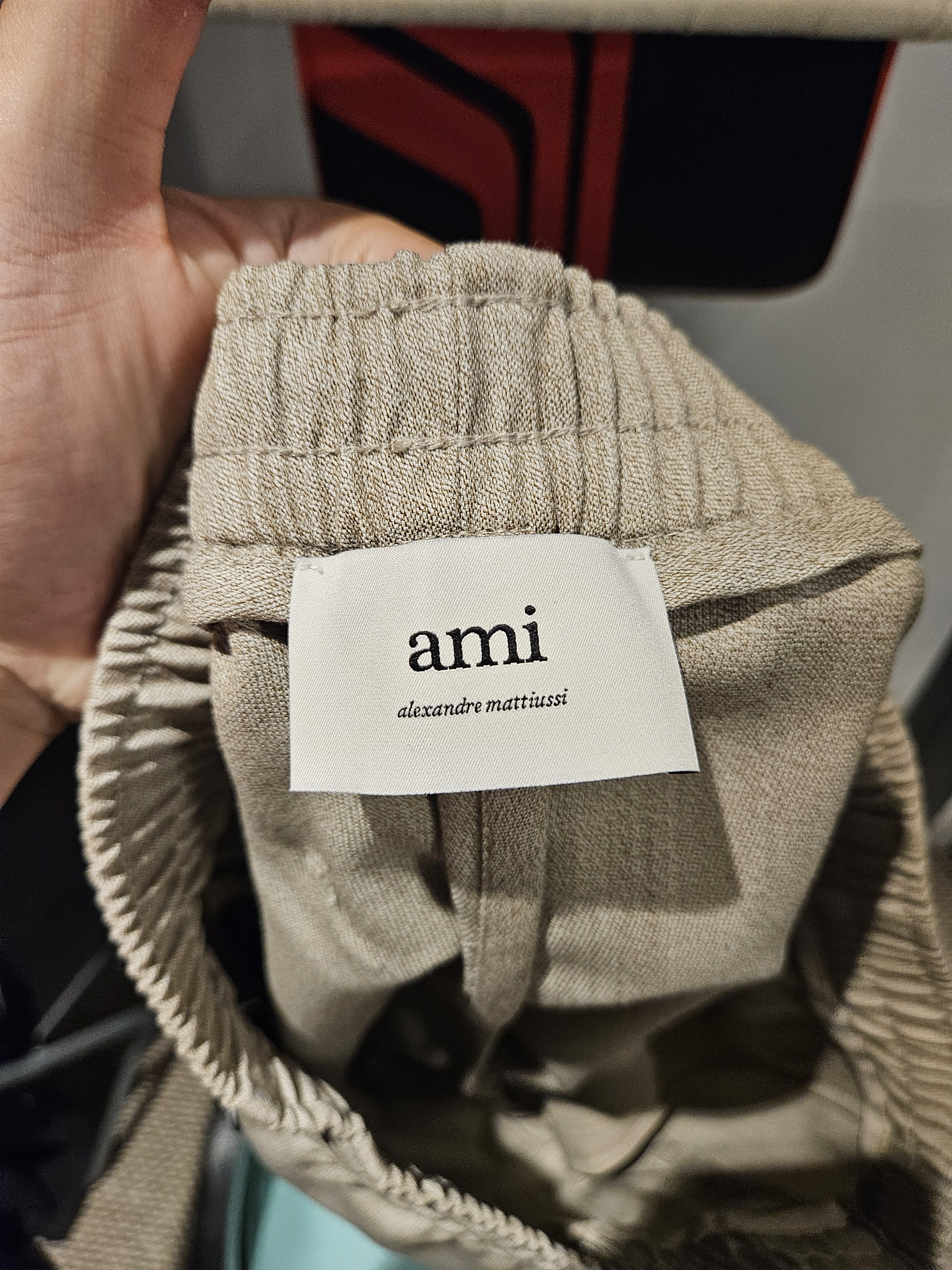 AMI (Final Sale) Ami Paris Virgin Wool Short Shorts Sz XL Size US 36 / EU 52 - 8 Thumbnail