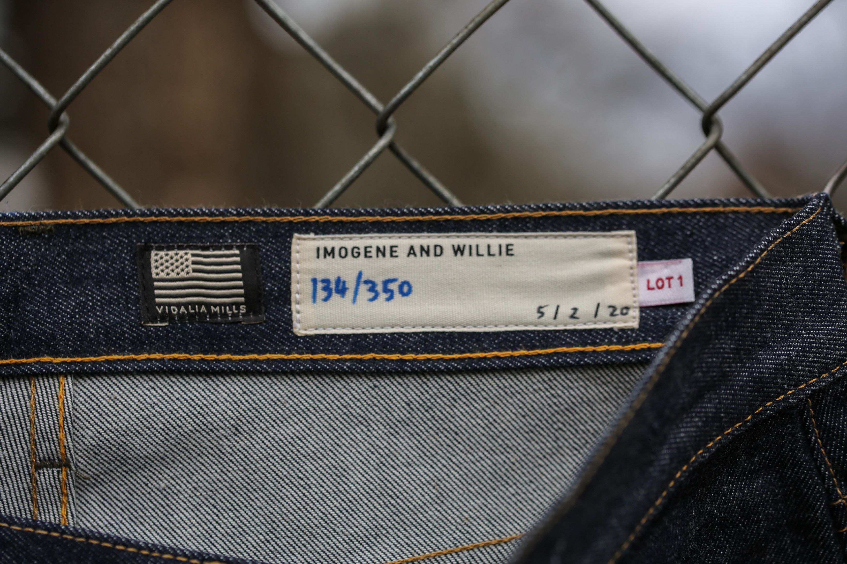 Imogene + Willie Barton Slim RIGID Lot 1 (Vidalia Mills) - RAW Size US 31 - 4 Thumbnail