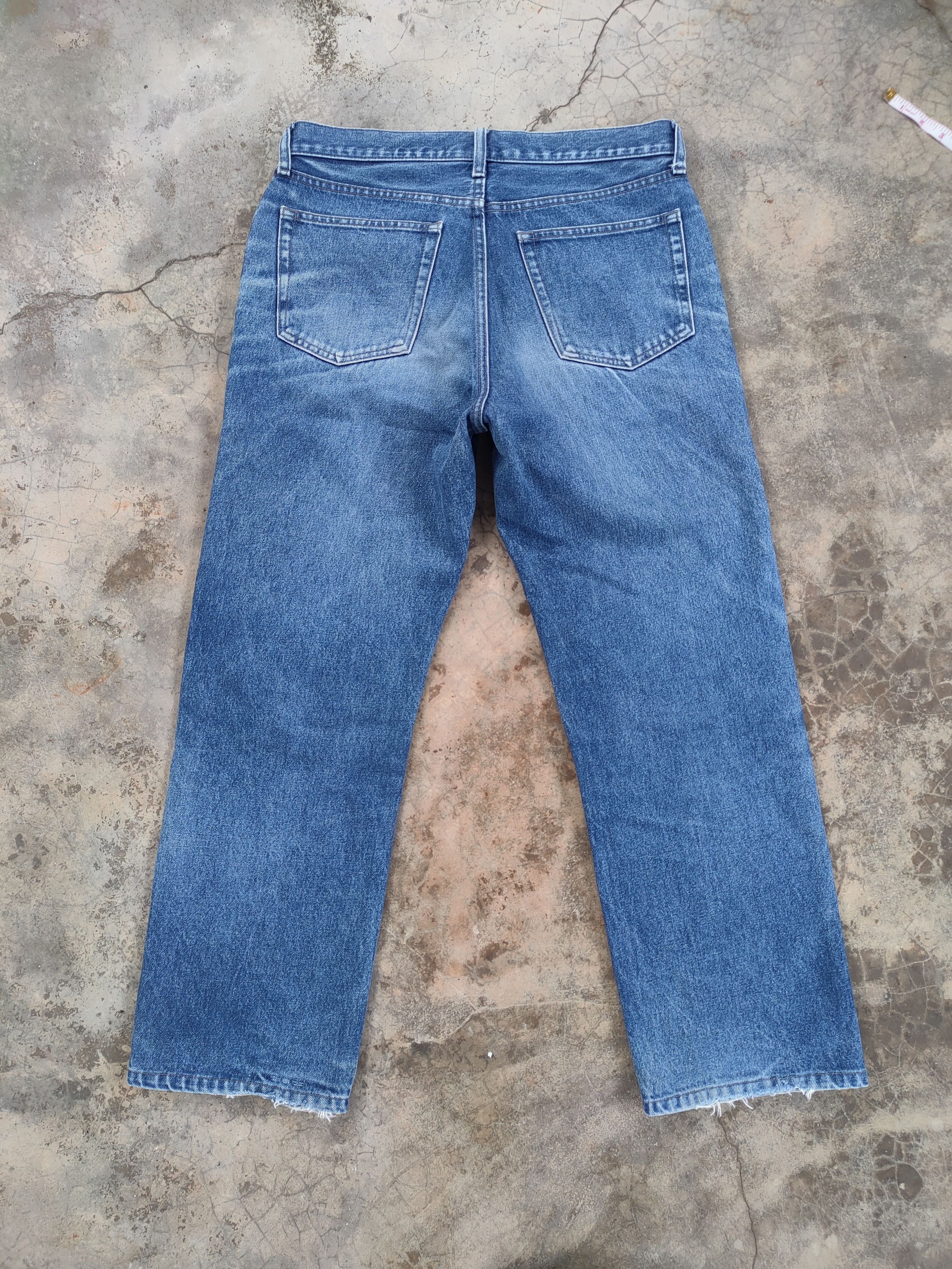 Japanese Brand W32 VINTAGE JAPANESE FADED DISTRESSED JEANS PANTS Size US 32 / EU 48 - 6 Thumbnail