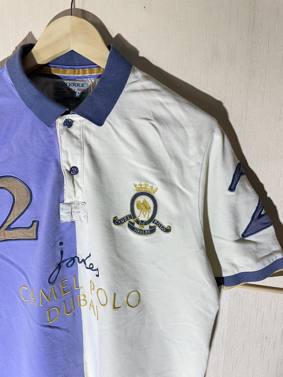 Camel × Polo Ralph Lauren × Vintage Camel Polo Dubai streetwear vintage polo shirt Size US L / EU 52-54 / 3 - 3 Thumbnail