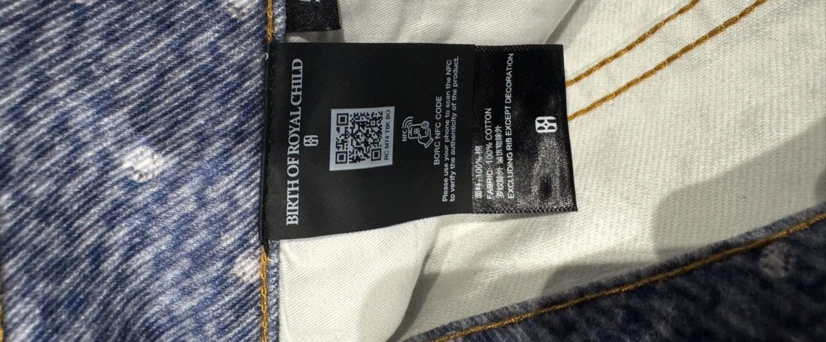 Birth of Royal Child Birth Of Royal Child 20K Swarovski Diamond 3D Printing Jeans Size US 32 / EU 48 - 5 Thumbnail