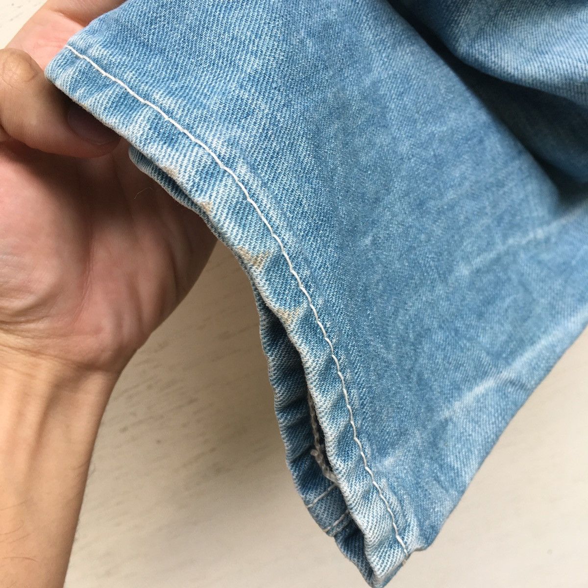 Japanese Brand × Vintage Vintage Back Number Paint Splash Jeans Size US 31 - 21 Thumbnail