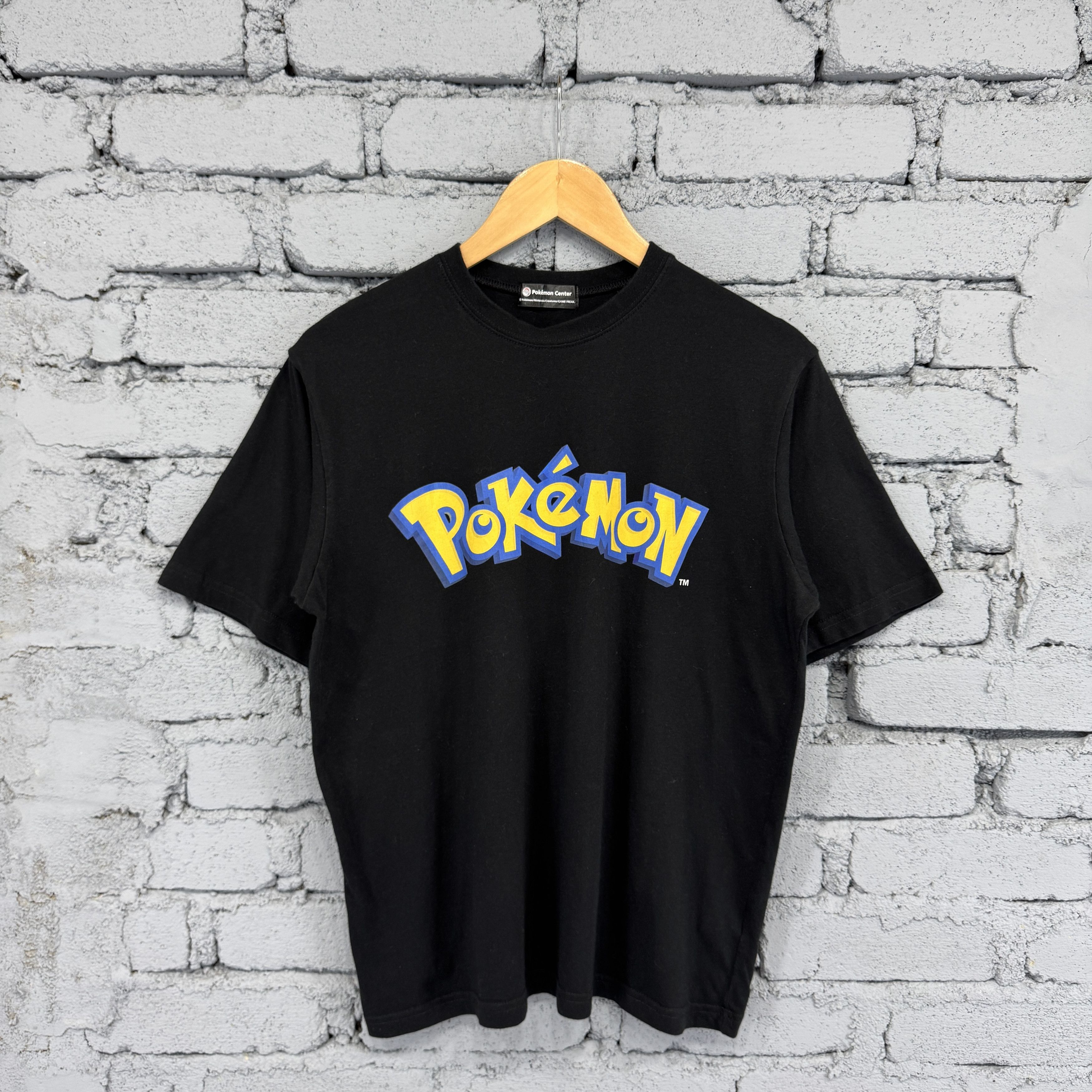 Vintage 00s POKEMON OG Logo Pokemon Centre Sunfaded Tee