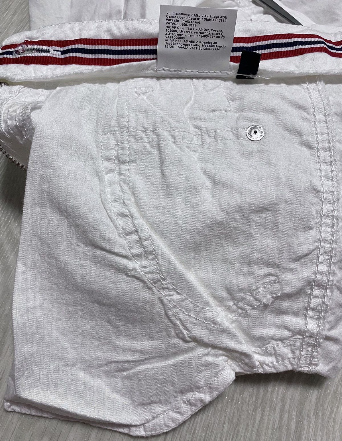 Napapijri Women’s Napapijri White Multipocket Cargo Shorts Logo Size 28" / US 6 / IT 42 - 17 Thumbnail
