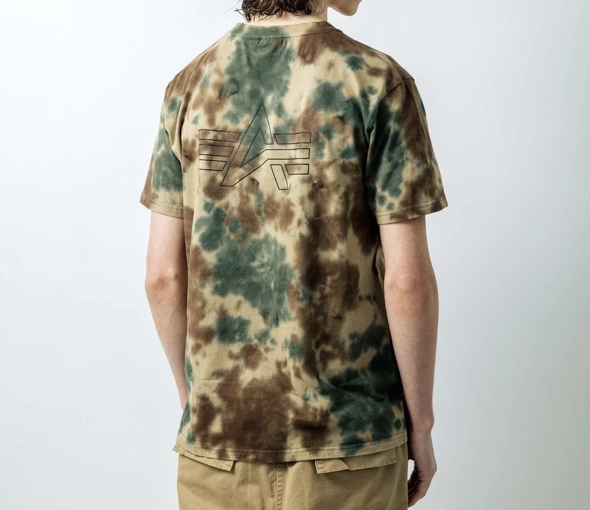 Gramicci GRAMICCI X ALPHA COTTON CAMO TIE DYE TEE Size US M / EU 48-50 / 2 - 2 Thumbnail