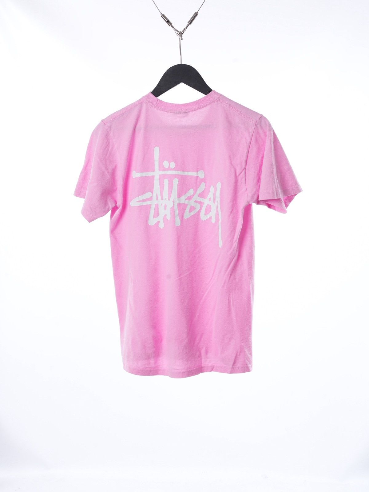 Stussy Vintage Stussy Big Logo tee pink size L Size US S / EU 44-46 / 1 - 1 Thumbnail