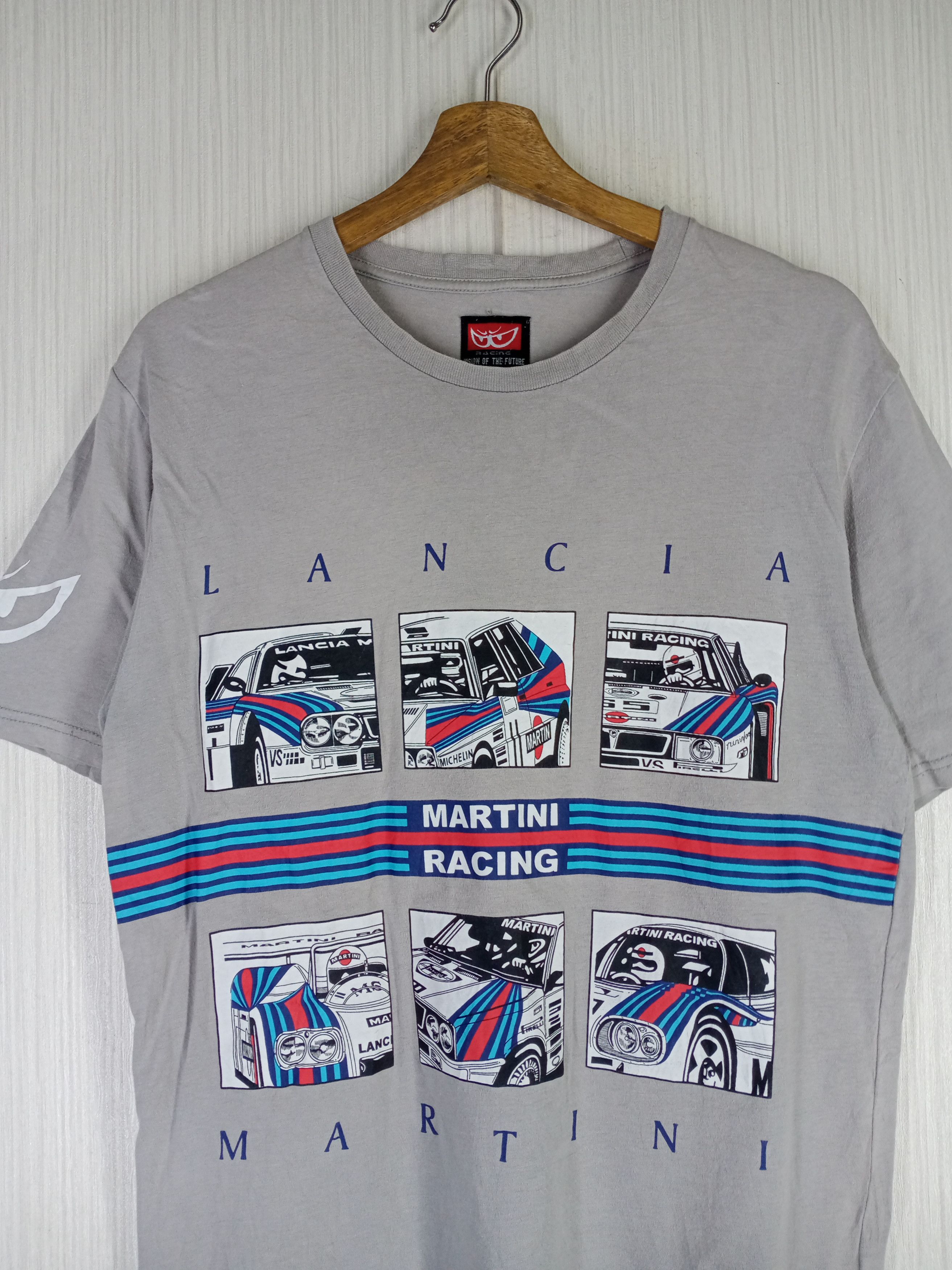 Sports Specialties Rare Vintage Lancia Martini Racing Tshirt Size US M / EU 48-50 / 2 - 2 Thumbnail