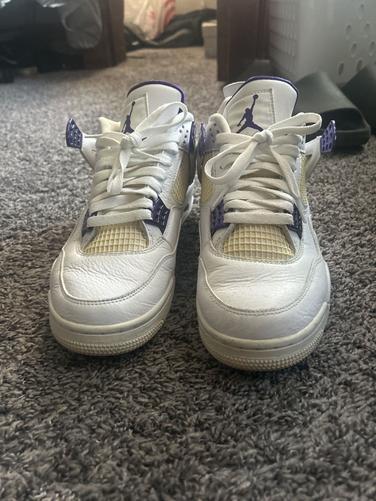 Jordan Brand × Nike Jordan 4 metallic purple Size US 10 / EU 43 - 6 Thumbnail