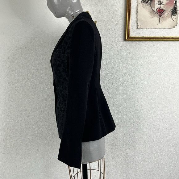 Stella McCartney Stella McCartney Jacquard Brocade Single Button V Menswear B Size XS / US 0-2 / IT 36-38 - 6 Thumbnail