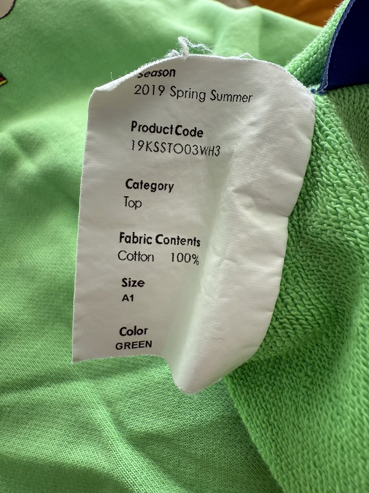 Ader Error Ader Error Green Scene Sweatshirt Size US S / EU 44-46 / 1 - 5 Thumbnail