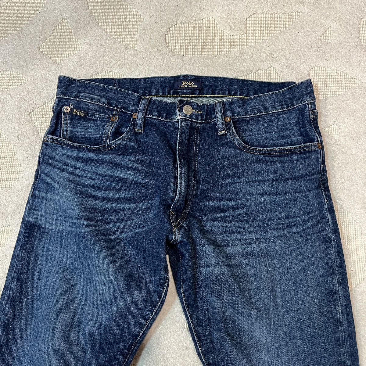 Ralph Lauren Ralph Lauren Polo Varick Slim Straight Jeans Mens 34x32 Size US 34 / EU 50 - 1 Thumbnail