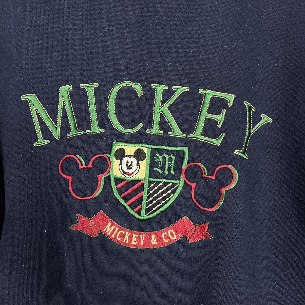 Mickey & Co. Vintage MICKEY & CO. Embroidered Logo Sweatshirt #4071-C185 Size US M / EU 48-50 / 2 - 3 Thumbnail