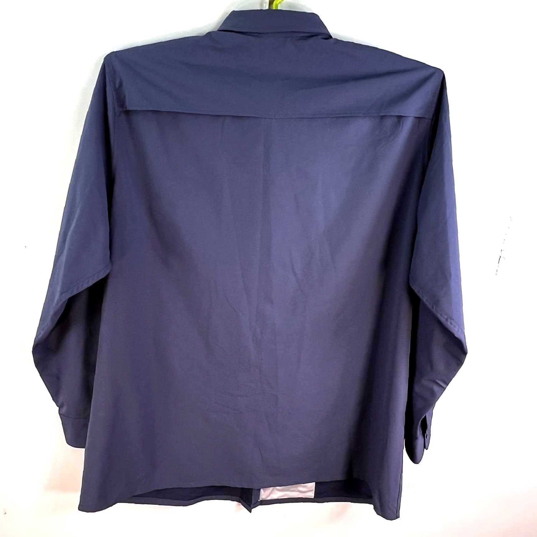 Roundtree & Yorke VINTAGE Roundtree & Yorke Outdoor Long Sleeve Button-Up Shirt Mens 3XT Blue Size US XXL / EU 58 / 5 - 6 Thumbnail