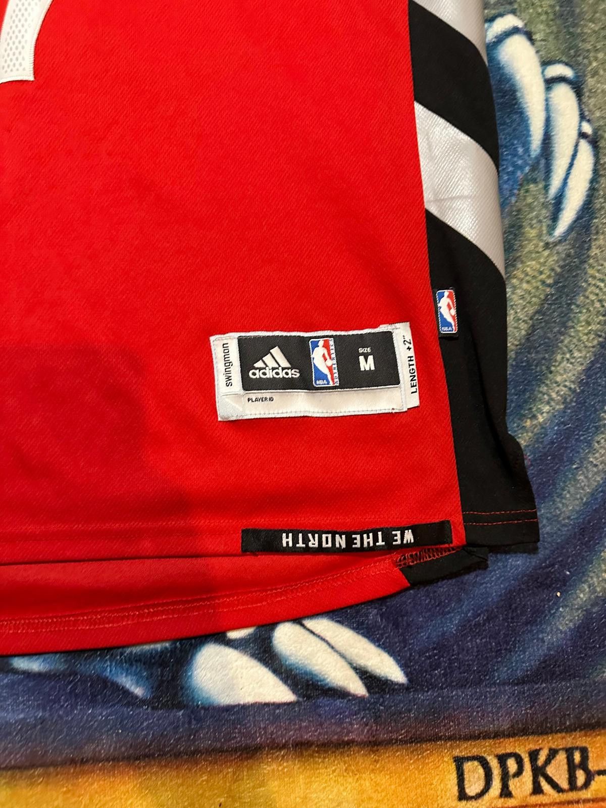 Adidas Adidas Toronto Raptors Lowry NBA Basketball Jersey Medium Size US M / EU 48-50 / 2 - 5 Thumbnail