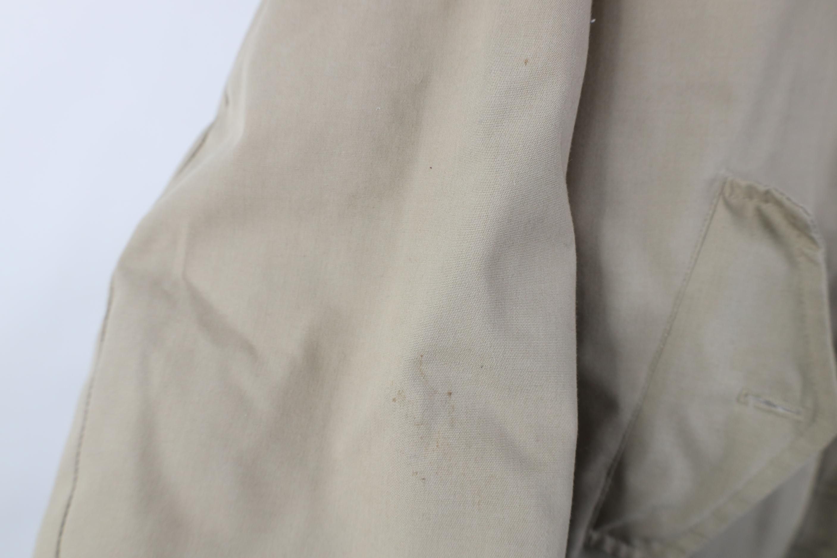 Vintage Vintage 70s Streetwear Fleece Lined Bomber Jacket Beige USA Size US XXL / EU 58 / 5 - 7 Thumbnail