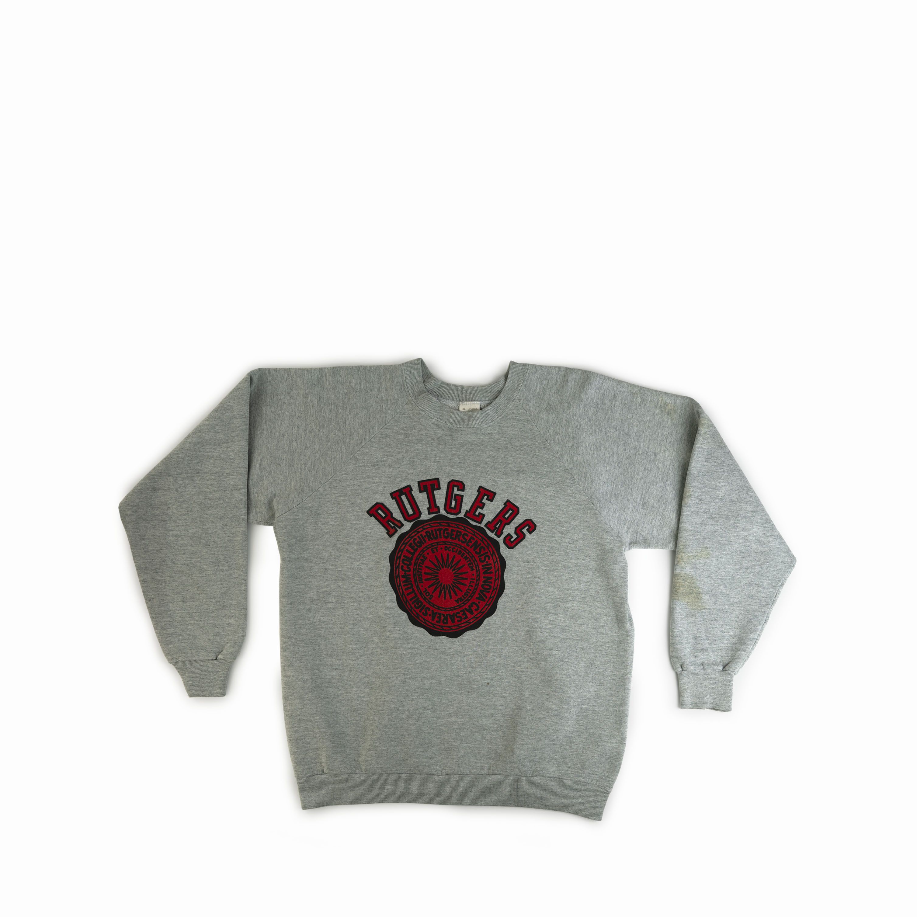 Vintage Vintage 1980's Rutgers Crewneck Size US XL / EU 56 / 4 - 1 Thumbnail