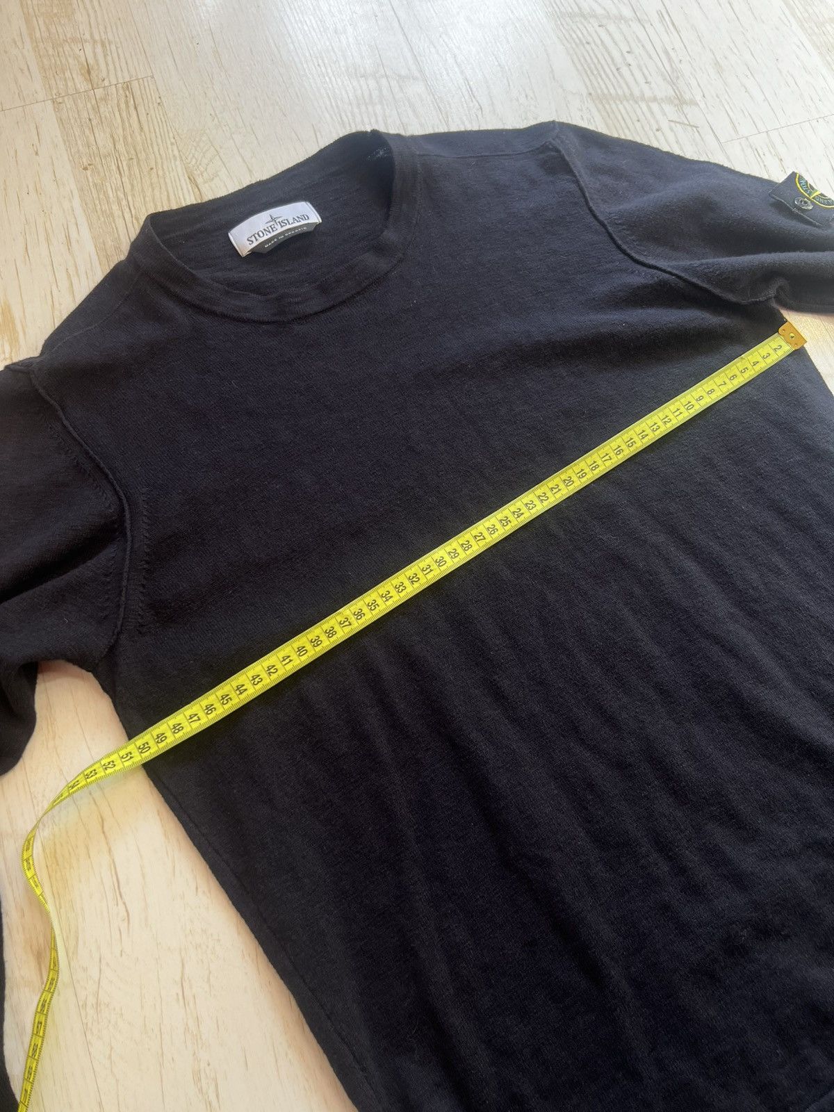 Stone Island Stone Island Black Knit Pullover Sweater Size S Size US S / EU 44-46 / 1 - 16 Thumbnail