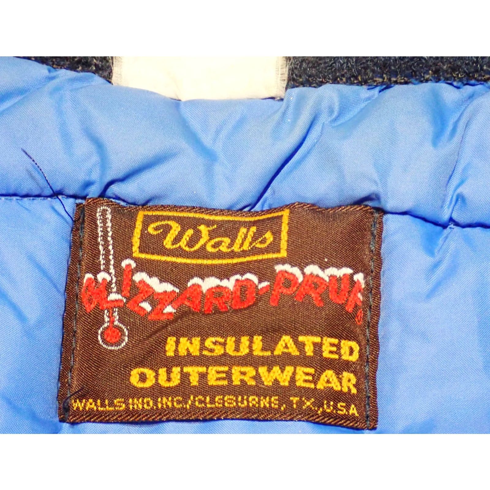 Walls Walls VTG Blizzard Pruf Insulated Vest Vtg Walls Blizzard Pruf Insulated Vest USA Navy Made in the USA Mens M Regular You Size US M / EU 48-50 / 2 - 4 Thumbnail